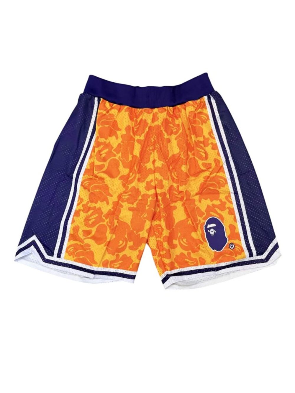 BAPE x Mitchell & Ness Los Angeles Lakers Camo Shorts XL Authentic